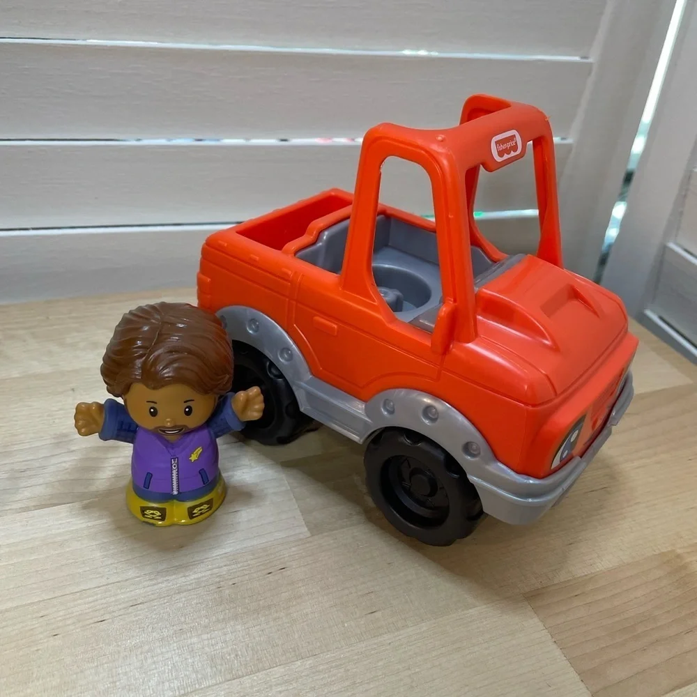 Fisher Price Little People Toy Truck with Figure